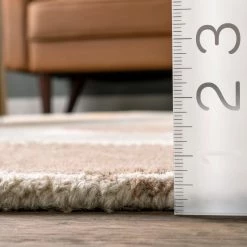 NuLOOM Liv Hand Tufted Wool Geometric Area Rug New Arrivals