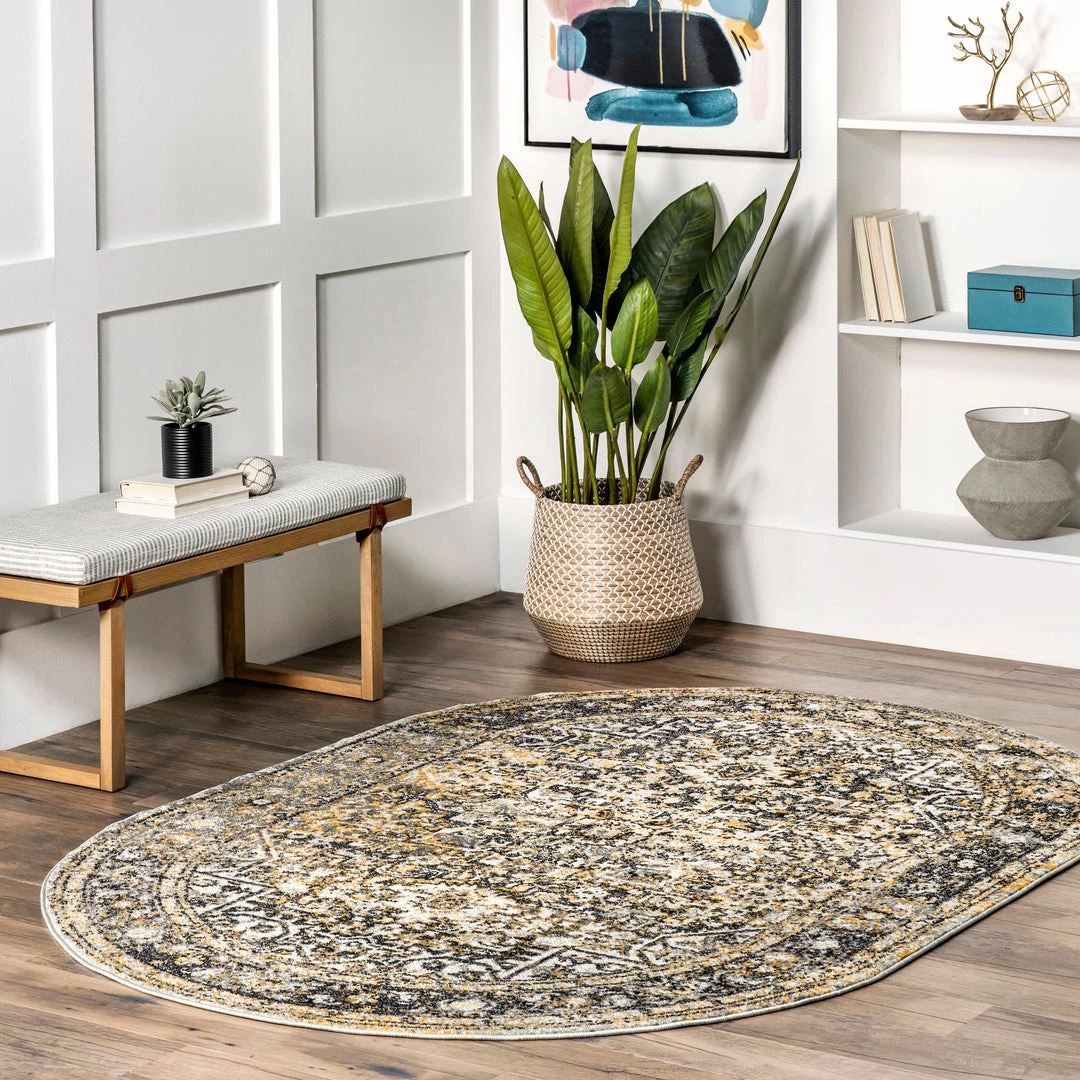 NuLOOM Best Sellers Vintage Lilah Medallion Area Rug 21 NuLOOM Best Sellers Vintage Lilah Medallion Area Rug