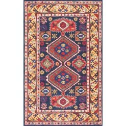 NuLOOM Hand Tufted Tribal Coreen