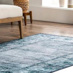 NuLOOM Distressed Washable Area Rug