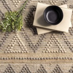 NuLOOM Alex Hand Woven Wool And Jute Textured Geometric Tassel Area Rug 14 NuLOOM Alex Hand Woven Wool And Jute Textured Geometric Tassel Area Rug