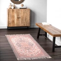 NuLOOM Hand Woven Werner Fringe Area Rug