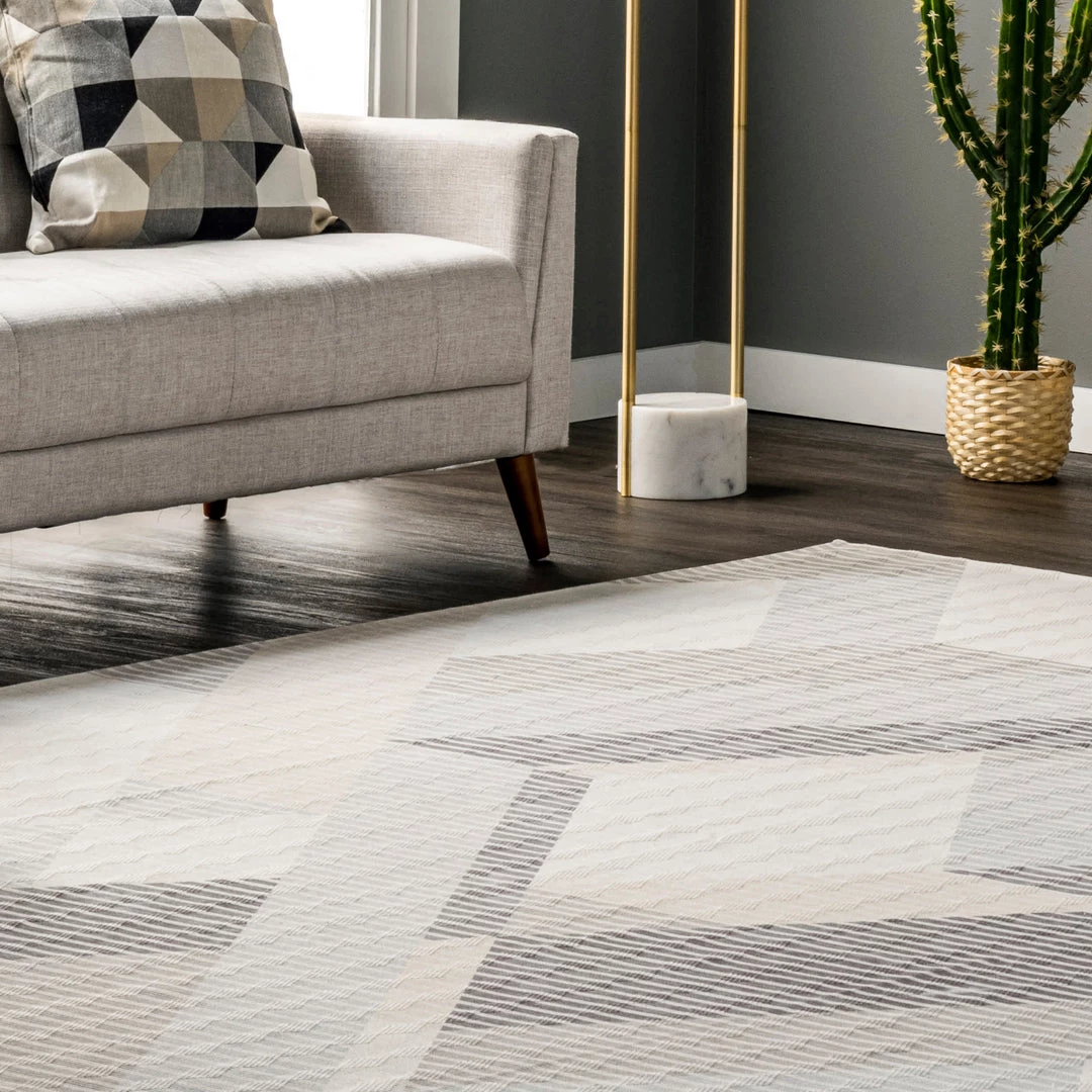NuLOOM Pinstriped Abstract Washable Area Rug 9 NuLOOM Pinstriped Abstract Washable Area Rug
