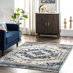 NuLOOM New Arrivals Sonya Machine Washable Vintage Medallion Area Rug