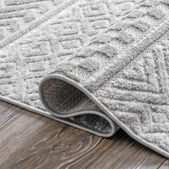 NuLOOM New Arrivals Kamryn Textured Tribal Indoor/Outdoor Area Rug