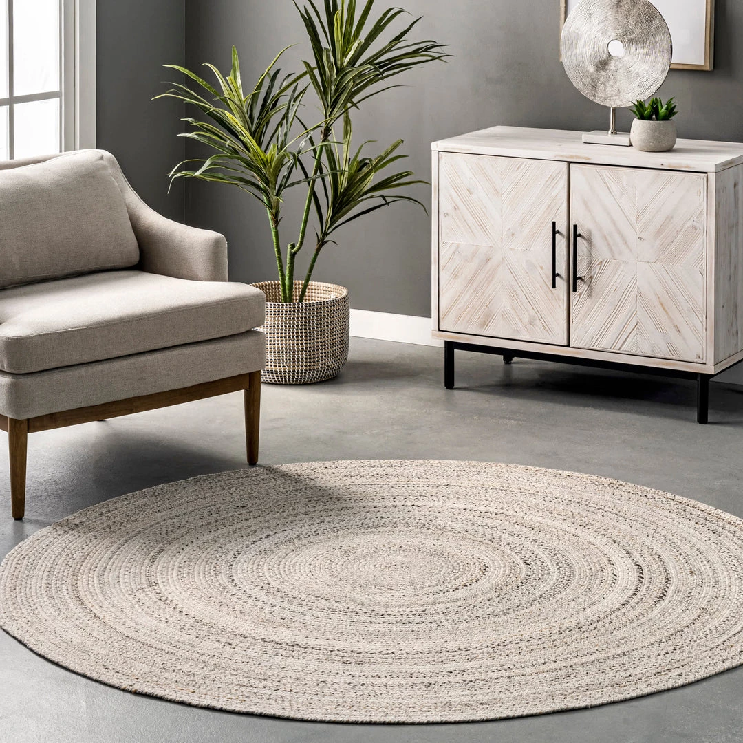 NuLOOM Kyla Handmade Braided Farmhouse Round Area Rug New Arrivals 18 NuLOOM Kyla Handmade Braided Farmhouse Round Area Rug New Arrivals