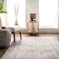 NuLOOM New Arrivals Kehlani Distressed Diamond Area Rug