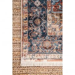 NuLOOM Vintage Pauline Floral Tassel Area Rug 11 NuLOOM Vintage Pauline Floral Tassel Area Rug