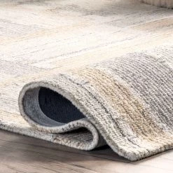 NuLOOM Palmer Hand Tufted Wool Striped Area Rug New Arrivals