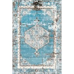 NuLOOM New Arrivals Jemma Distressed Medallion