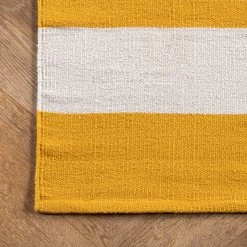 NuLOOM Gracen Cotton Stripe Area Rug New Arrivals