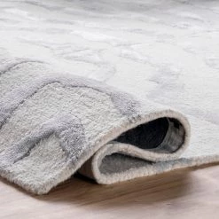 NuLOOM Contemporary Hand Tufted Plush Zebra Area Rug 39 NuLOOM Contemporary Hand Tufted Plush Zebra Area Rug