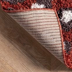 NuLOOM Lennon Cozy Shag Leopard Area Rug