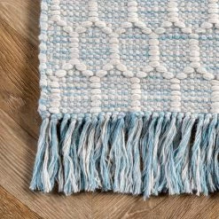 NuLOOM Handmade Edris Tassel Area Rug New Arrivals 56 NuLOOM Handmade Edris Tassel Area Rug New Arrivals