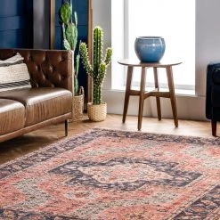 NuLOOM Kiersten Floral Medallion Flatweave Tassel Area Rug 17 NuLOOM Kiersten Floral Medallion Flatweave Tassel Area Rug
