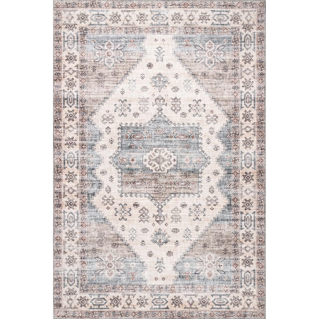 NuLOOM Palace Medallion Washable Area Rug 10 NuLOOM Palace Medallion Washable Area Rug