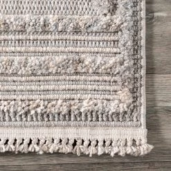 NuLOOM Junie Modern Geometric Textured Area Rug