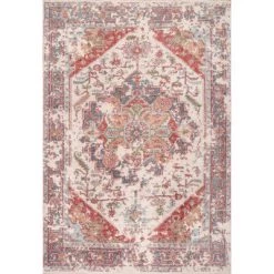 NuLOOM Nataly Hand Knotted Bloom Medallion Area Rug New Arrivals