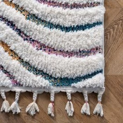 NuLOOM New Arrivals Ina High-Low Waves Tassel Area Rug 13 NuLOOM New Arrivals Ina High-Low Waves Tassel Area Rug