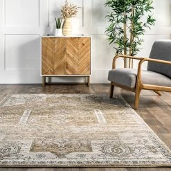 NuLOOM Rachael Medallion Bordered Area Rug