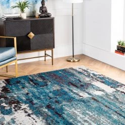 NuLOOM Living Room Abstract Haydee Area Rug