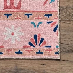 NuLOOM Roxanna Machine Washable Boho Floral Area Rug New Arrivals