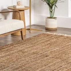 NuLOOM Hand Woven Raleigh Area Rug Jute