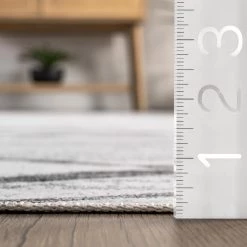 NuLOOM Trellis Stripes Machine Washable Area Rug New Arrivals