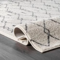 NuLOOM New Arrivals Mila Cartouche Trellis Area Rug