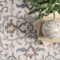 NuLOOM New Arrivals Cady Machine Washable Transitional Area Rug