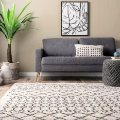 NuLOOM Naomi Soft Shag Moroccan Fringe Area Rug New Arrivals