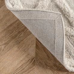 NuLOOM Kenna Wool Shaggy High-Low Geometric Trellis Area Rug New Arrivals