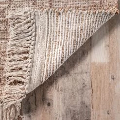 NuLOOM New Arrivals Brogan Vintage Medallion Flatweave Tassel Area Rug