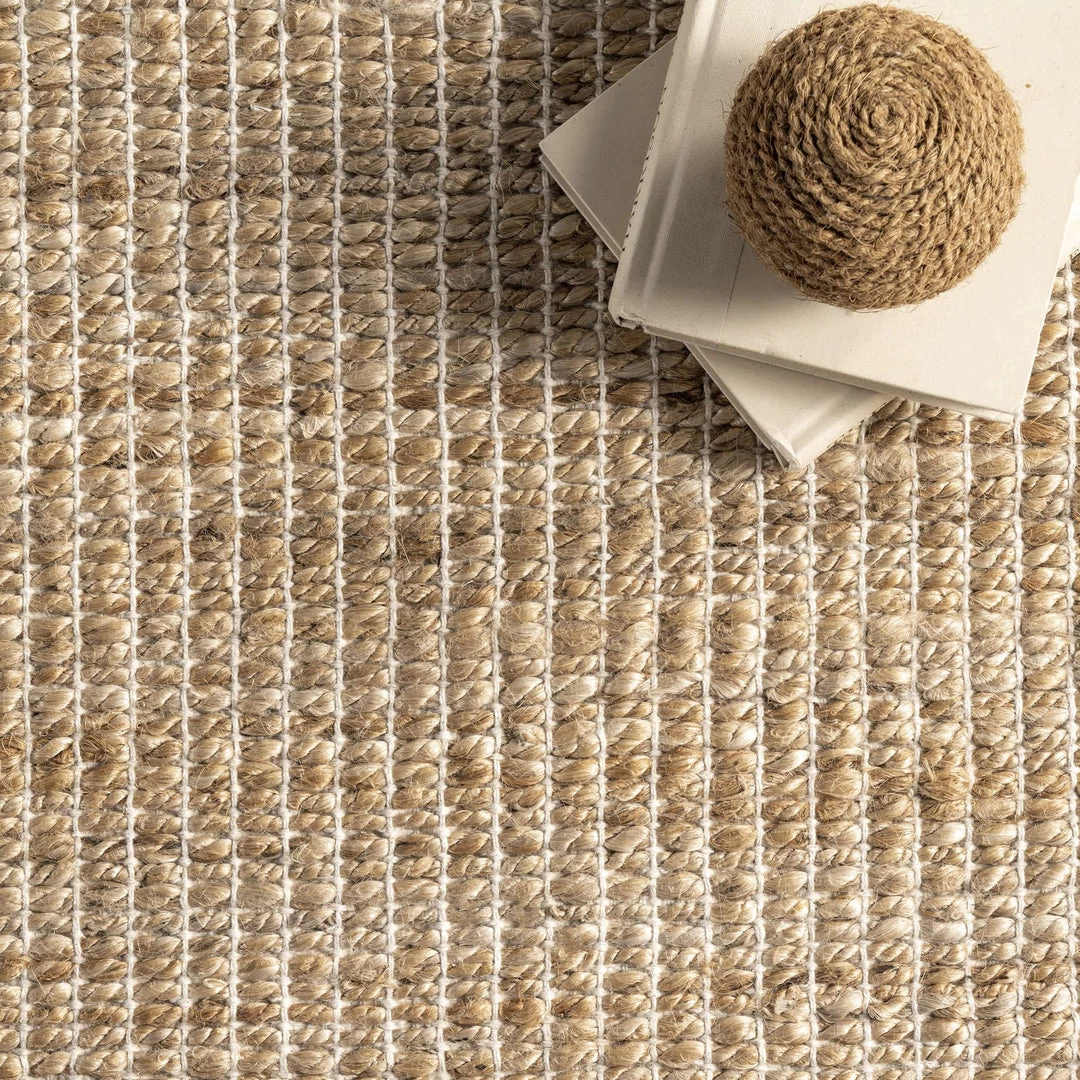NuLOOM Cotton Bordered Jute Area Rug 6 NuLOOM Cotton Bordered Jute Area Rug