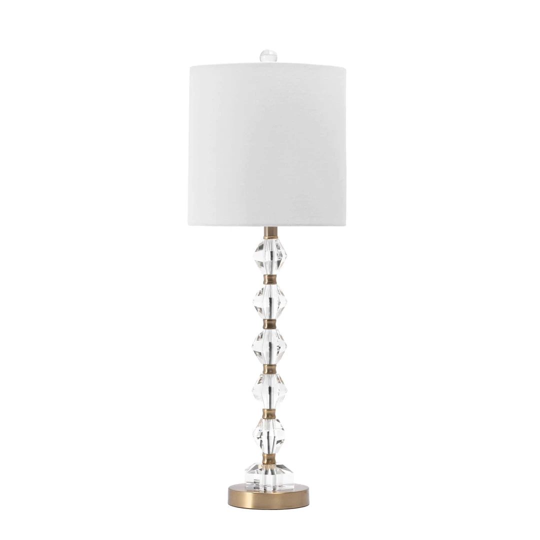 NuLOOM Lighting Ferrara 29" Crystal Table Lamp 1 NuLOOM Lighting Ferrara 29" Crystal Table Lamp