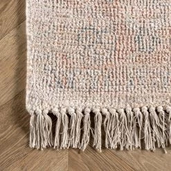 NuLOOM New Arrivals Ailey Elegant Medallion Tassel Area Rug 13 NuLOOM New Arrivals Ailey Elegant Medallion Tassel Area Rug