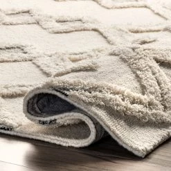 NuLOOM New Arrivals Lachelle Moroccan Diamond Wool Area Rug 12 NuLOOM New Arrivals Lachelle Moroccan Diamond Wool Area Rug