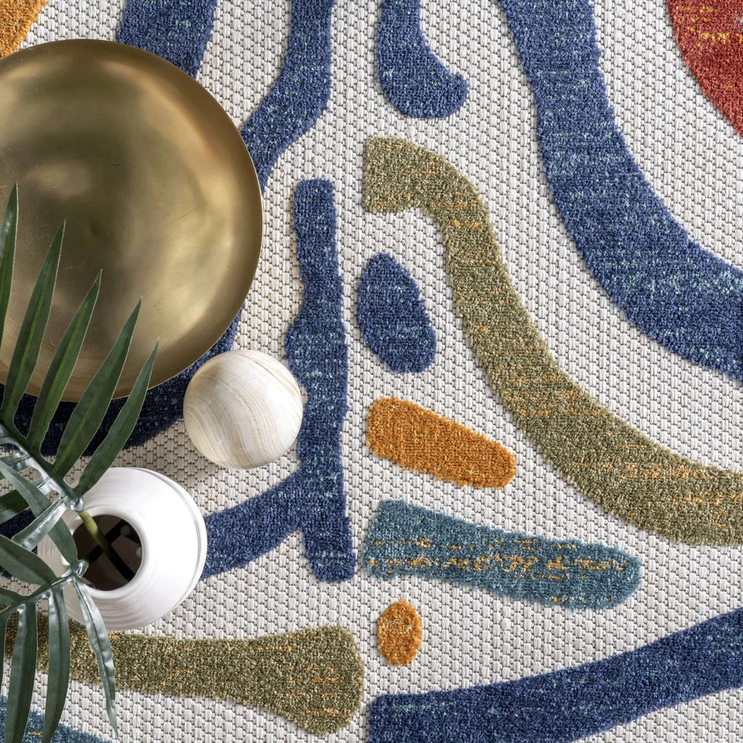 NuLOOM Summer Textured Zebra Stripes Indoor/Outdoor Area Rug 6 NuLOOM Summer Textured Zebra Stripes Indoor/Outdoor Area Rug