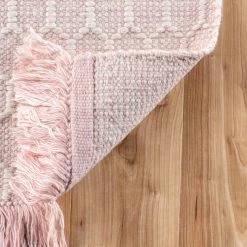 NuLOOM Handmade Edris Tassel Area Rug New Arrivals 48 NuLOOM Handmade Edris Tassel Area Rug New Arrivals