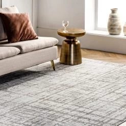 NuLOOM Annie Modern Crosshatch Abstract Area Rug