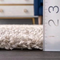 NuLOOM Kara Solid Shag Area Rug Shags