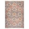 NuLOOM New Arrivals Luna Floral Trellis Tassel Flatweave Area Rug