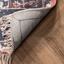 NuLOOM New Arrivals Miya Traditional Medallion Fringe Area Rug