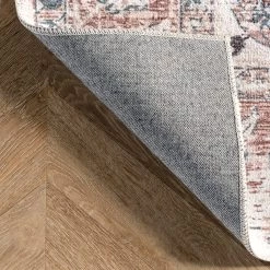 NuLOOM Layna Machine Washable Distressed Vintage Area Rug