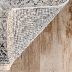 NuLOOM Michelle Distressed Vintage Bordered Fringe Area Rug New Arrivals