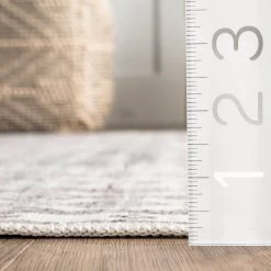 NuLOOM New Arrivals Kehlani Distressed Diamond Area Rug