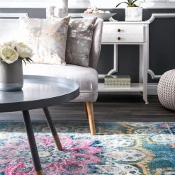 NuLOOM New Arrivals Vintage Floral Kiyoko Area Rug 23 NuLOOM New Arrivals Vintage Floral Kiyoko Area Rug