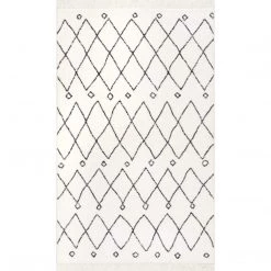 NuLOOM Krystal Trellis Tassel Area Rug New Arrivals