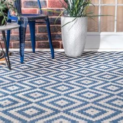 NuLOOM New Arrivals Marybelle Tribal Diamond Trellis Area Rug