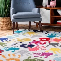 NuLOOM Pinkie Handprint Area Rug